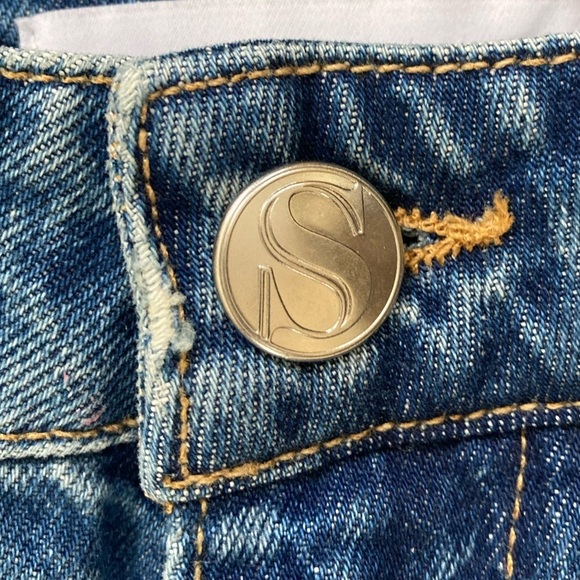 SPRWMN Straight Leg Denim Jeans NWT High Rise Size 26 Cotton - Picture 8 of 11